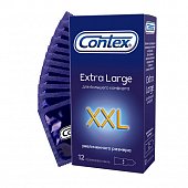 Contex (Контекс) презервативы Extra Large увеличенного размера 12шт, Рекитт Бенкизер Хелскэр Интернешнл Лтд.