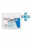 CeraVe (Цераве) крем для лица и тела увлажняющий для сухой и очень сухой кожи 340мл, Косметик Актив Продюксьон